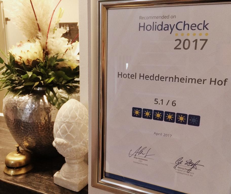Hotel Heddernheimer Hof Frankfurt am Main Kültér fotó
